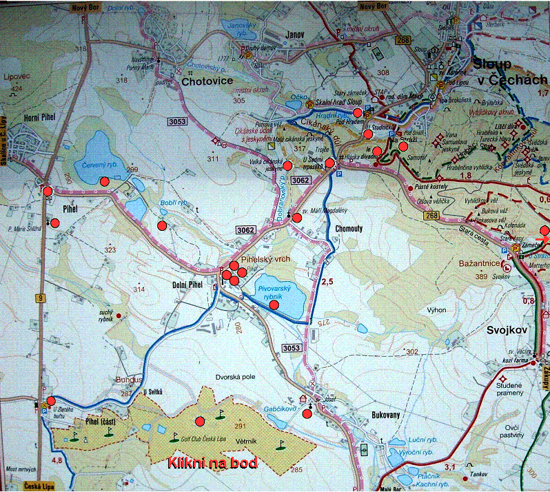 turistick mapa